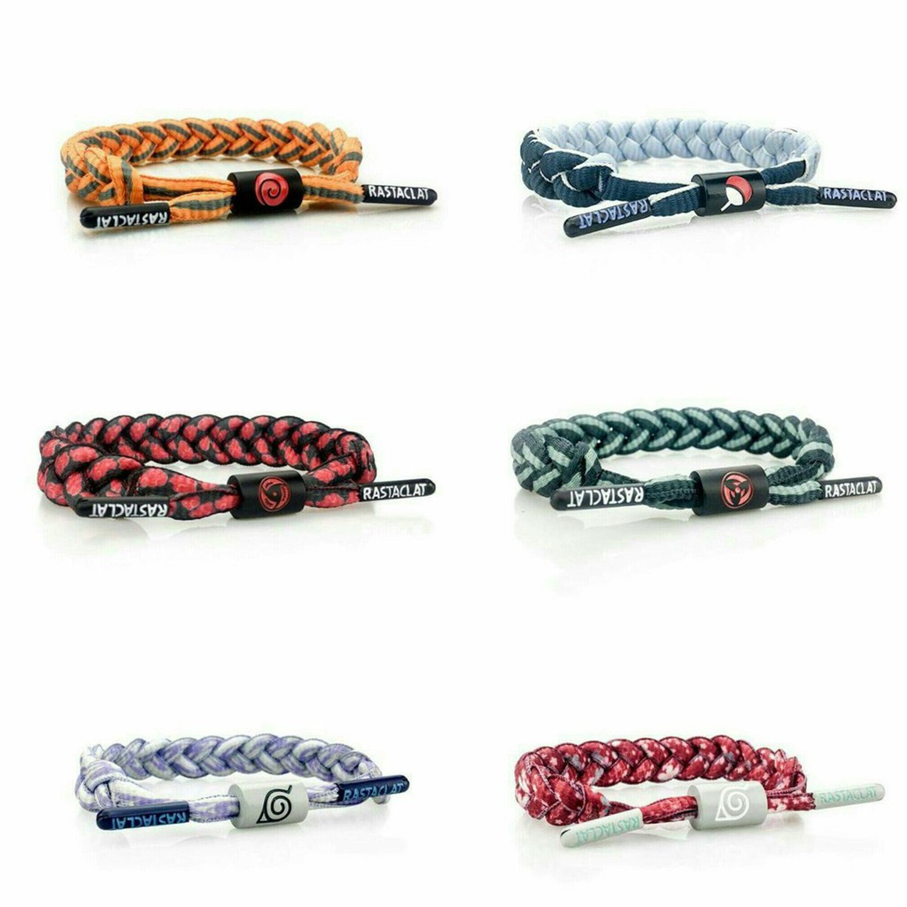 Vòng Tay Rastaclat X Naruto Thời Trang Cho Nam Nữ