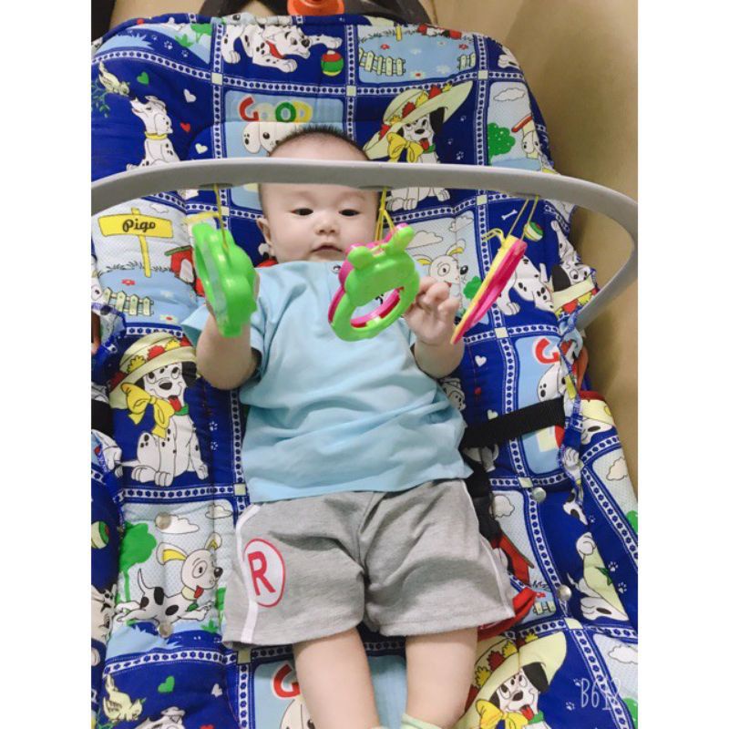 Xe nằm đẩy nhún ăn bột Hoàng Thành KS10