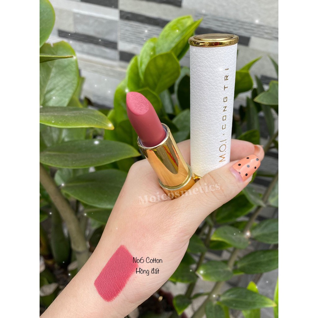 Son Hồ Ngọc Hà M.O.I x CÔNG TRÍ Là Dòng Son Love MOI Nhẹ Môi Mềm Mượt Giữ Màu Lâu Chống Lão Hóa Hương Thơm Cookei | BigBuy360 - bigbuy360.vn