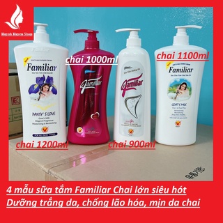 Sữa tắm Familiar hương hải mã Ducha & collagen chai lớn