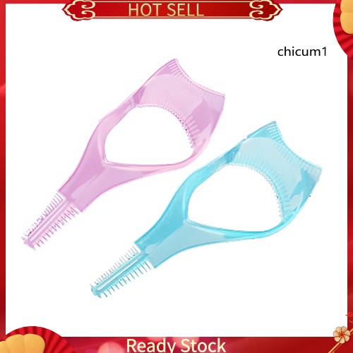 [Hàng mới về] Dụng Cụ Hỗ Trợ Chuốt Mascara 3 Trong 1 Thiết Thực Màu Ngẫu Nhiên