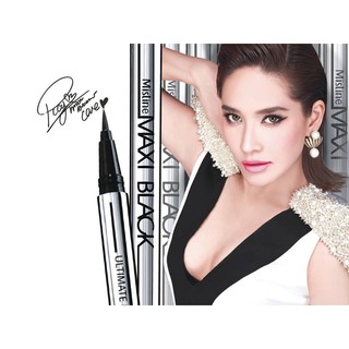 Bút Kẻ Mắt Mistine Maxi Black Eyeliner 1g