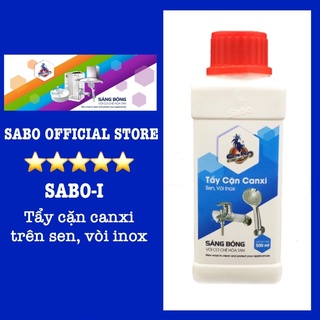 Nước Tẩy Rửa Sen, Vòi Inox, Tường Sàn Gạch Nhà Tắm SABO-I - Làm Sạch Cặn Canxi, Vết Nước Cứng, Bẩn Lâu Ngày