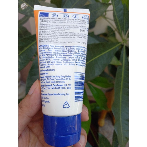 Kem Chống Nắng Thể Thao Toàn Thân BANANA BOAT SPF 100