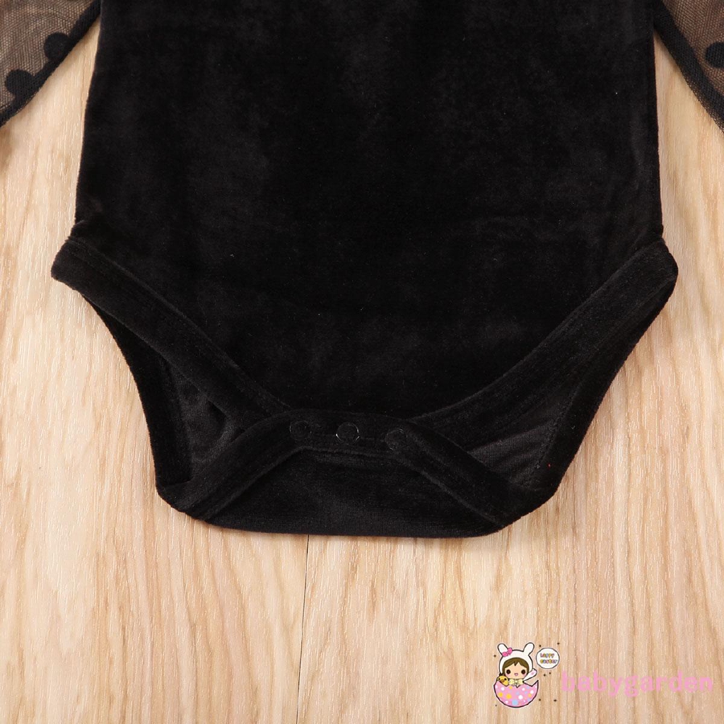 Jumpsuit Tay Dài Hoạ Tiết Chấm Bi Cho Bé 0-18 Tháng Tuổi