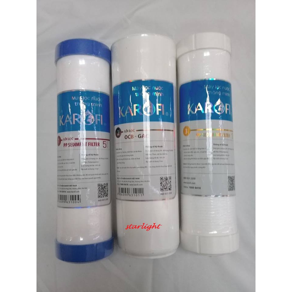 Bộ Lõi Lọc Nước Karofi 100% Chính Hãng | BigBuy360 - bigbuy360.vn