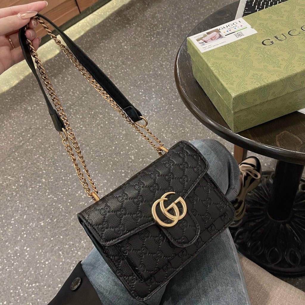 Túi xách đeo chéo nữ đẹp đi chơi cao cấp phong cách sang trọng DC1411