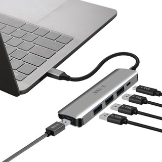 CÁP CHIA TÍN HIỆU TYPE-C RA 4 CỔNG USB 3.0 Z-TEK ZY-318