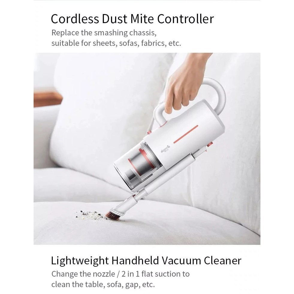 Máy Hút Bụi Cầm Tay Deerma CM1300 Handheld Vacuum Cleaners 12000Pa Lực hút Loại bỏ 99,99% mạt | BigBuy360 - bigbuy360.vn