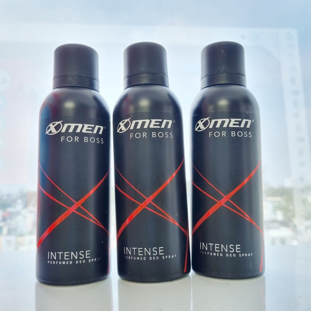 Xịt thơm body nam Xmen For Boss Intense - Sịt khử mùi nam 150ml