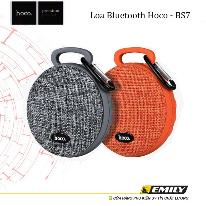 [ Freeship ] Loa Bluetooth Hoco BS7 - ÂM bass cực chất
