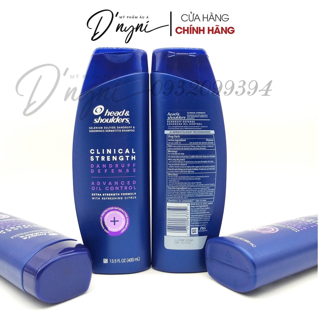 Dầu Gội Ngăn Ngừa Gàu Head & Shoulders 400ml Của Mỹ | BigBuy360 - bigbuy360.vn