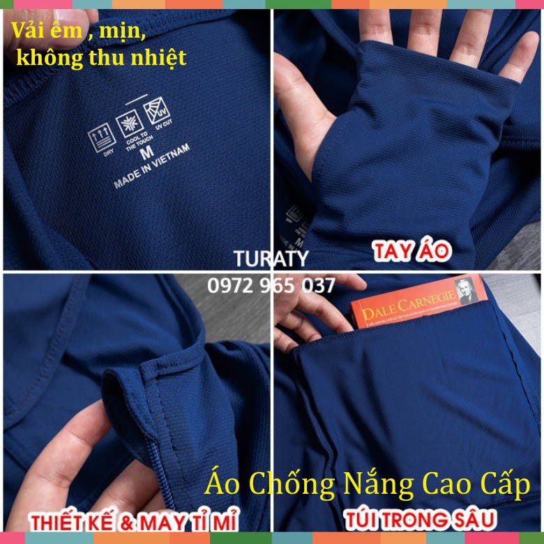 Áo Chống Nắng Nam Nữ, Vải Thơm Cao Cấp Tự Có Hương Thơm, Chống Tia UV, Kẻ Sọc 2 Tay Mới Nhất Hè 2021 foxi01.shop | BigBuy360 - bigbuy360.vn