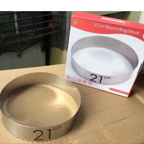 Khuôn Ring Tròn Breadleaf 21cm