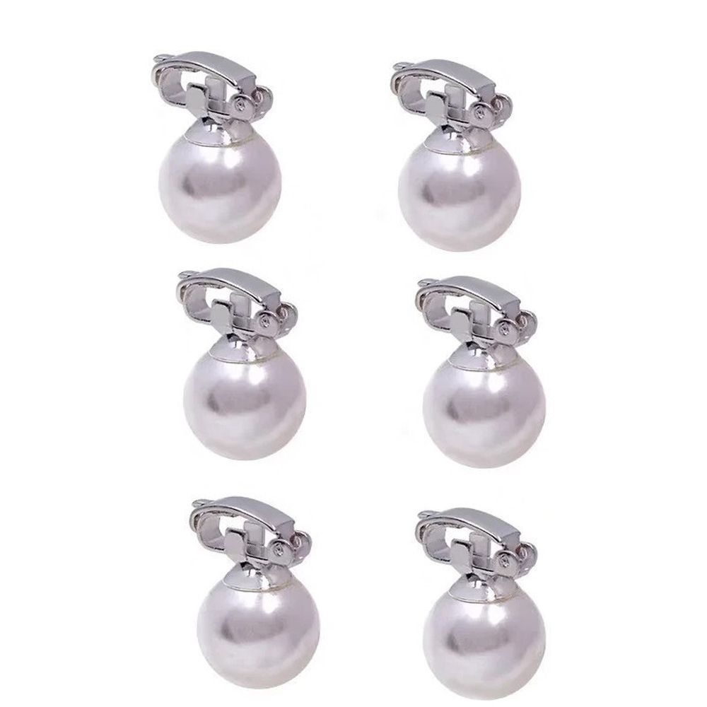 Set 5 kẹp tóc nhỏ đính ngọc trai phong cách Hàn Quốc cho nữ