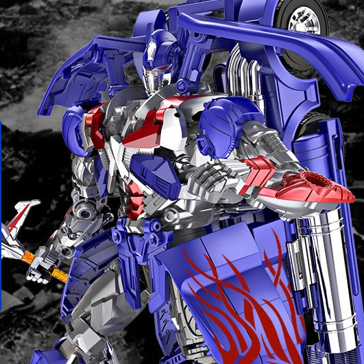 Robot biến hình ôtô Transformer cao 45cm mẫu Optimus Prime 6699-12D 🌸FREESHIP🌸- đồ chơi trí tuệ cho bé