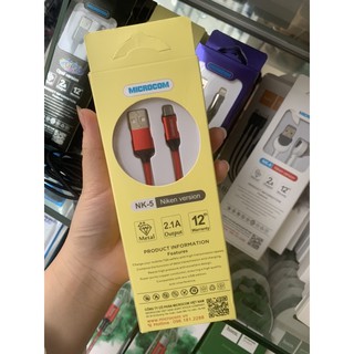 (sạc androi micro) Dây sạc microcom nk5
