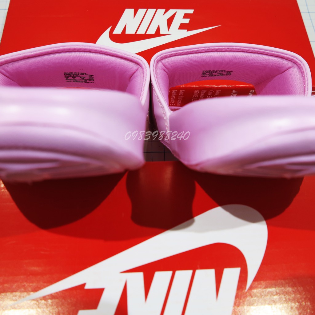 Dép Nike Nk FREE SHIP + hộp hãng + tem tag nike hàng loại 1.1 nike đế mềm êm hot trend quai ngang nam nữ. BH Slippers