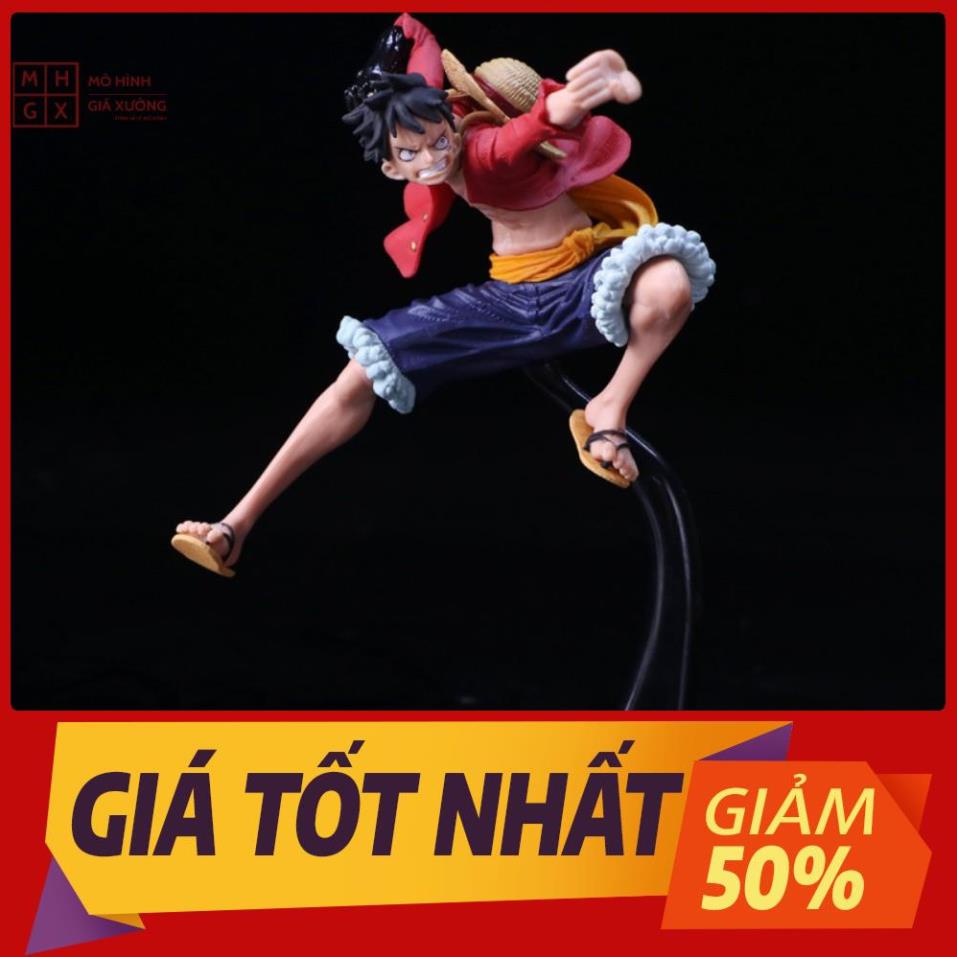 Mô hình Luffy mũ rơm One Piece sử dụng haki vũ trang Cao 20cm - Mô Hình Figure Monkey D.Luffy Vua Hải Tặc