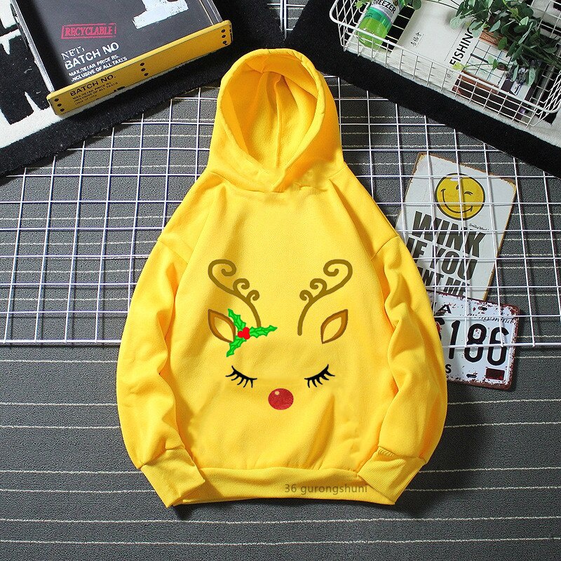 Áo Hoodies có nón dài tay in hình sừng kỳ lân dễ thương cho bé