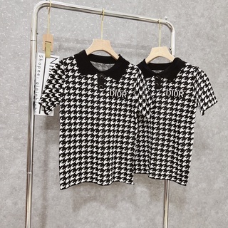 ÁO LEN ZICZAC CỔ BẺ TAY NGẮN [TNT SHOP BIGSIZE]
