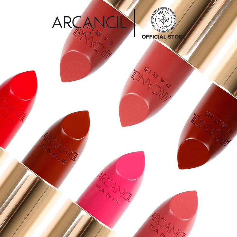 Son dưỡng mềm mịn môi Arcancil Caresse De Rouge Satin 4g