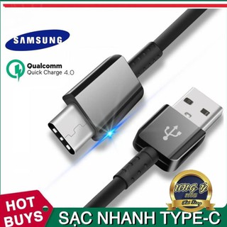 Dây sạc USB Type C hỗ trợ sạc nhanh Qualcomm Quick Charge cho Samsung và các dòng máy có chuẩn kết nối USB Type C
