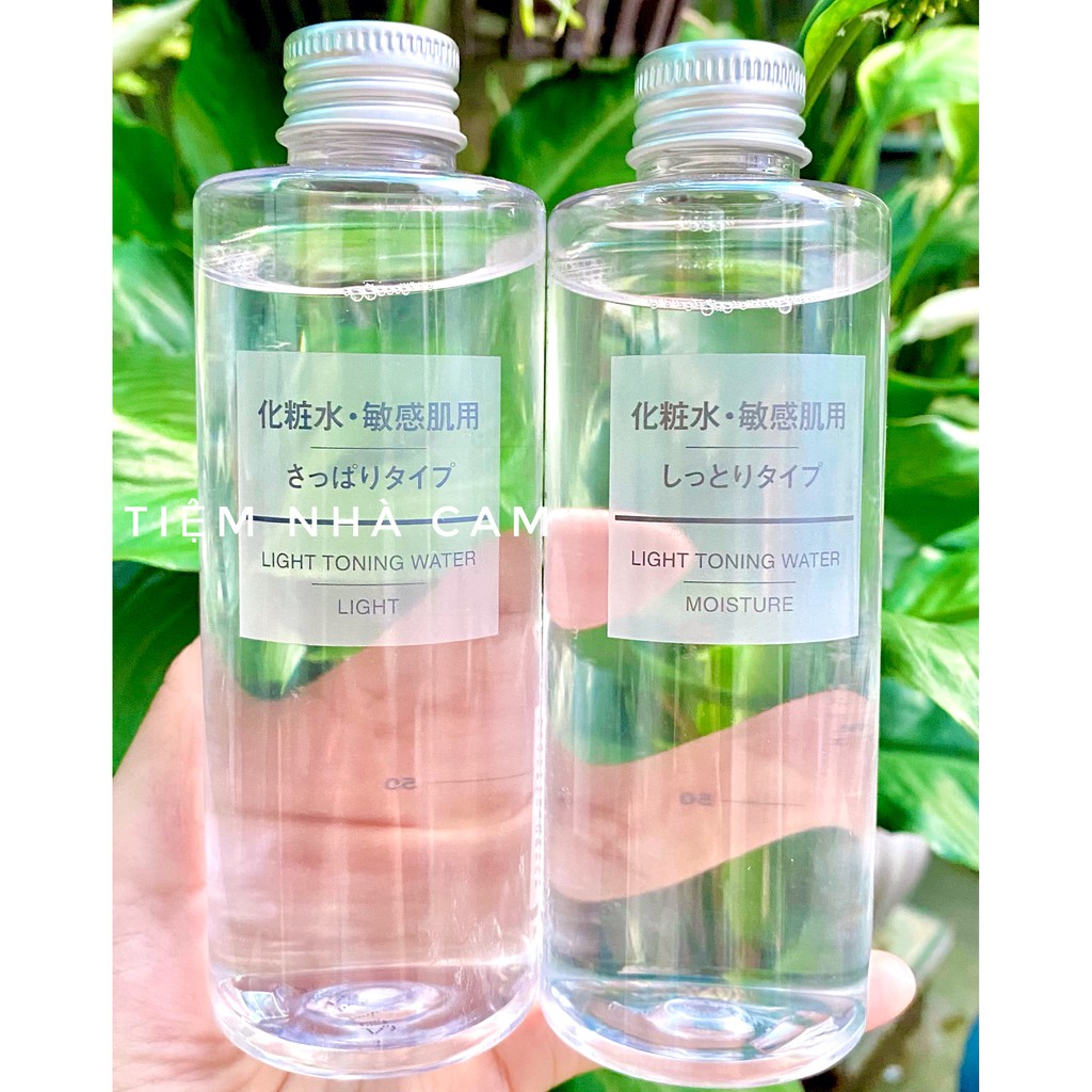 [Nhật Auth 100%] Nước hoa hồng Muji Light Toning Water