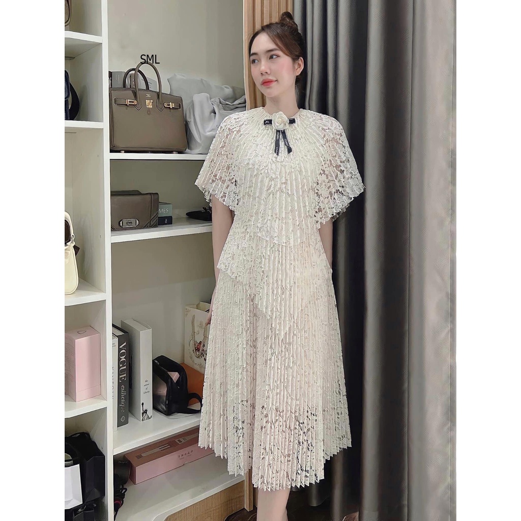 Đầm Ren Dập Ly Siêu Xinh