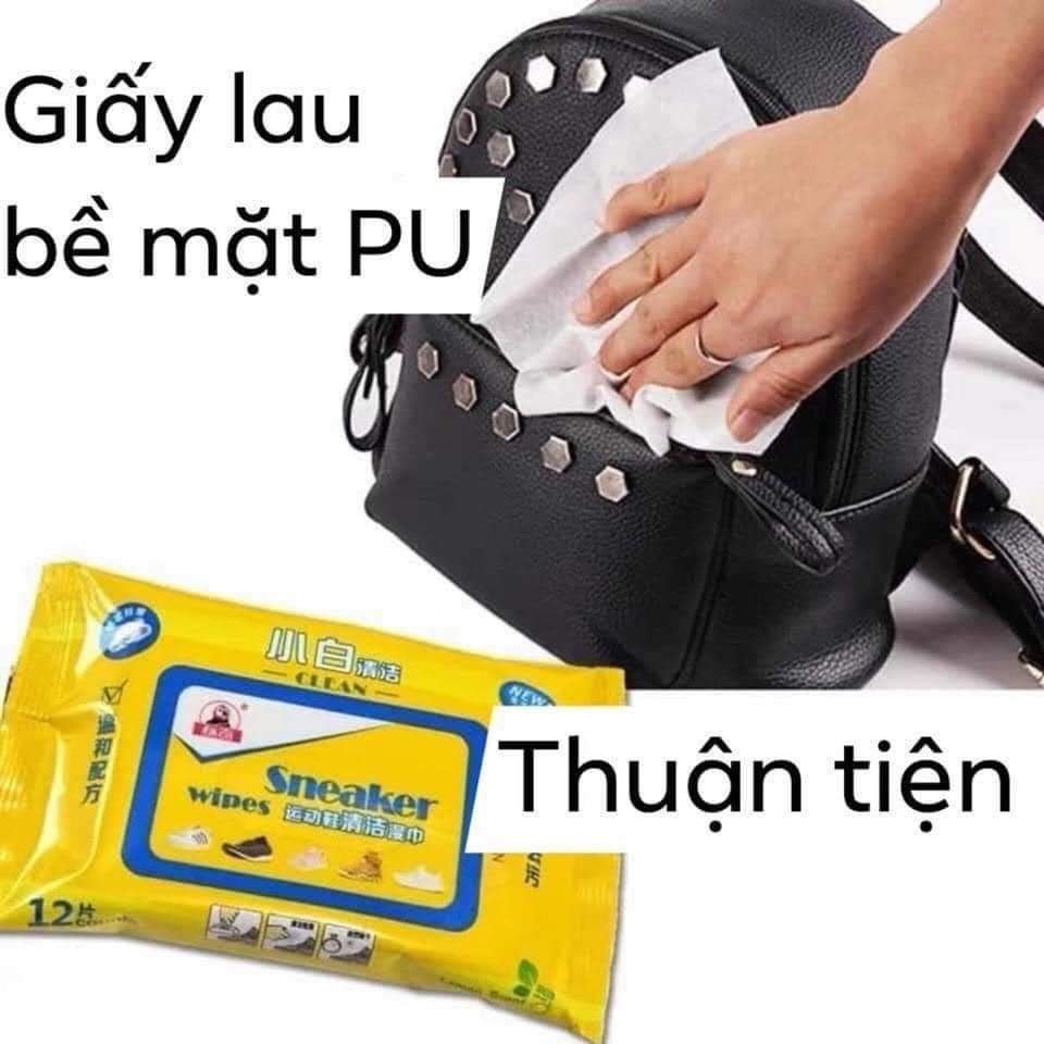 Bịch 30 Khăn Giấy Ướt Lau Giầy