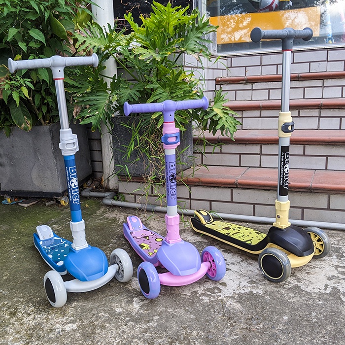 Xe trượt Scooter 3 bánh sáng đèn BABY PLAZA HD-MT01