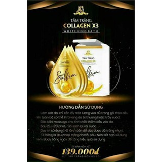 Tắm Trắng Colagen X3