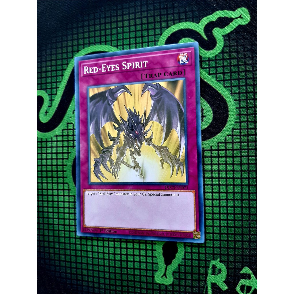 Thẻ Bài Mint90 Yugioh Trap Red-Eyes Spirit