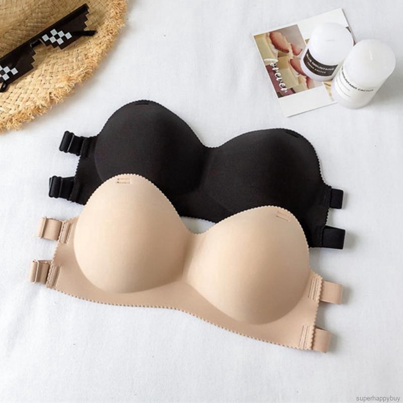 Áo ngực nữ không dây màu trơn thời trang