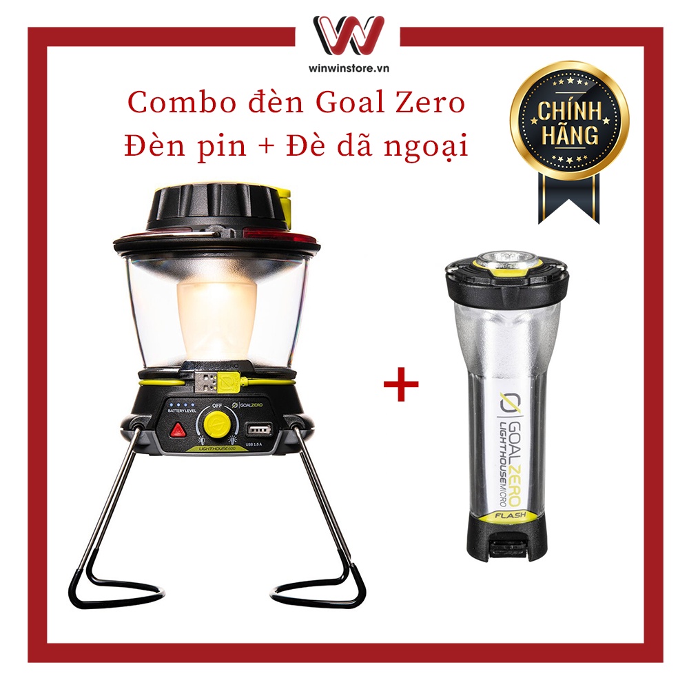 Đèn Goal Zero Lighthouse 600/ Lighthouse micro flash/ combo đèn dã ngoại