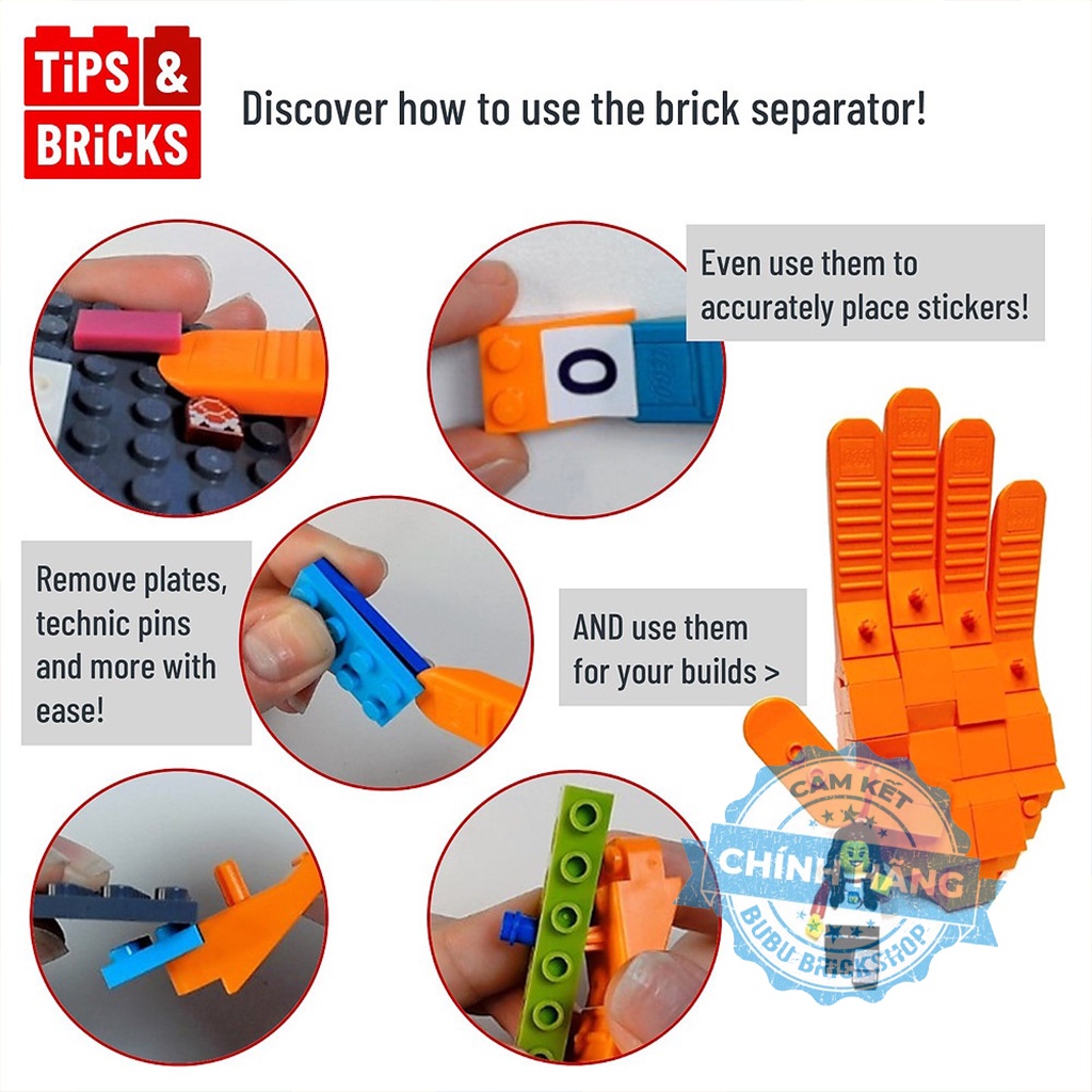 Lego Brick Separator - Dụng cụ tách gạch Lego