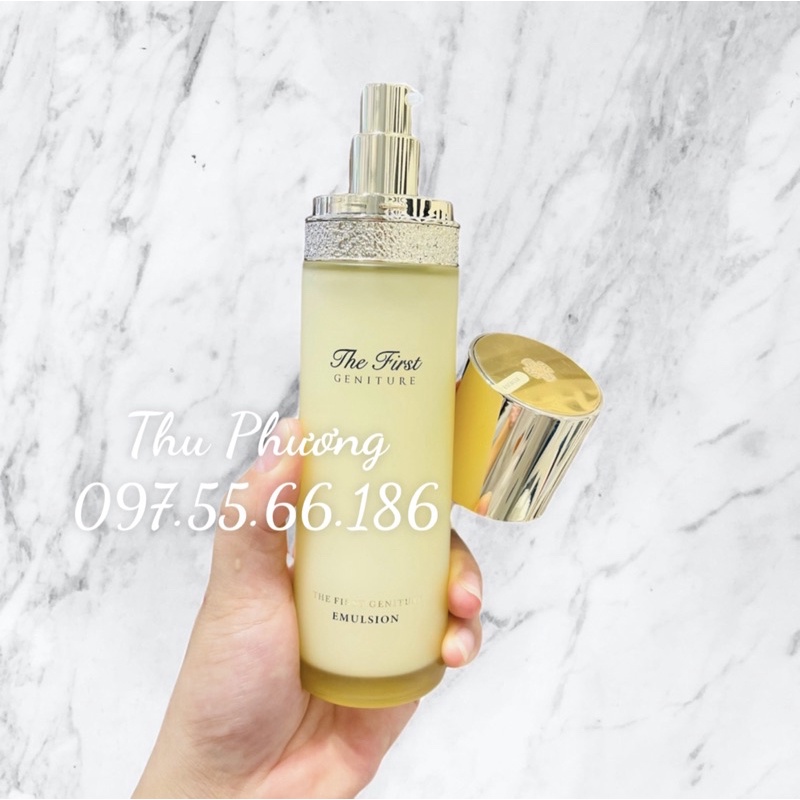 Lọ Sữa dưỡng Ohui The First Emulsion tái sinh chống lão hoá da 130ml ( tách set)