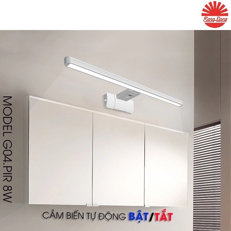 Đèn LED chiếu gương cảm biến RẠNG ĐÔNG