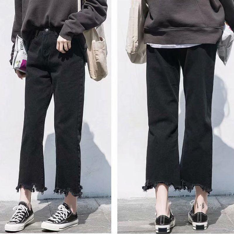 【Lisa】Quần ống rộng lưng thun co dãn cho nữ | BigBuy360 - bigbuy360.vn