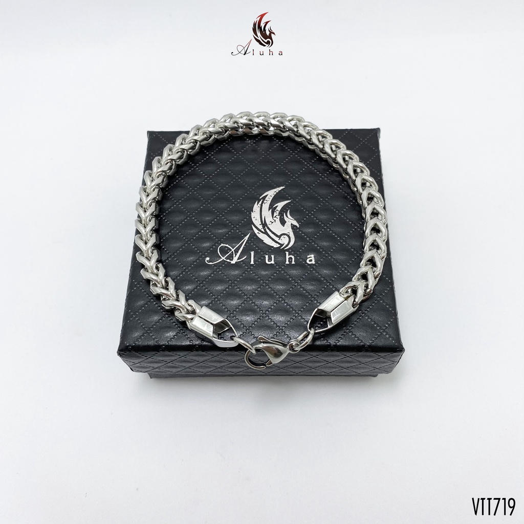 Vòng tay Titan không rỉ Chain Hip Hop Never Die - VTT719 - Aluha