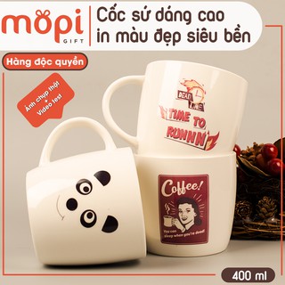Cốc Ly Sứ In Tùy Chỉnh, Thiết Kế Độc Đáo, Độc Quyền MOPI GIFT - Dung Tích 400ml