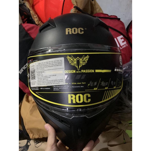 Nón fullface Roc 01