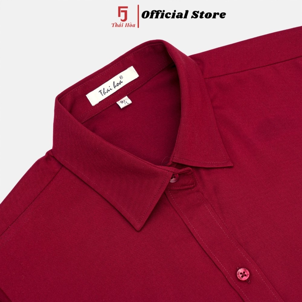 Áo sơ mi nữ Thái Hòa công sở dài tay, sơ mi nữ nhiều màu chất vải sợi tre cao cấp 8919 | BigBuy360 - bigbuy360.vn