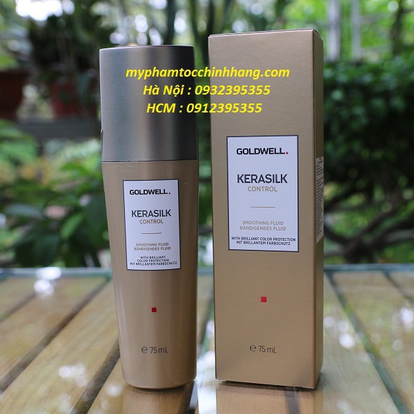 SỮA DƯỠNG XẢ KHÔ GOLDWELL KERASILK SMOOTHING FLUID 75ML