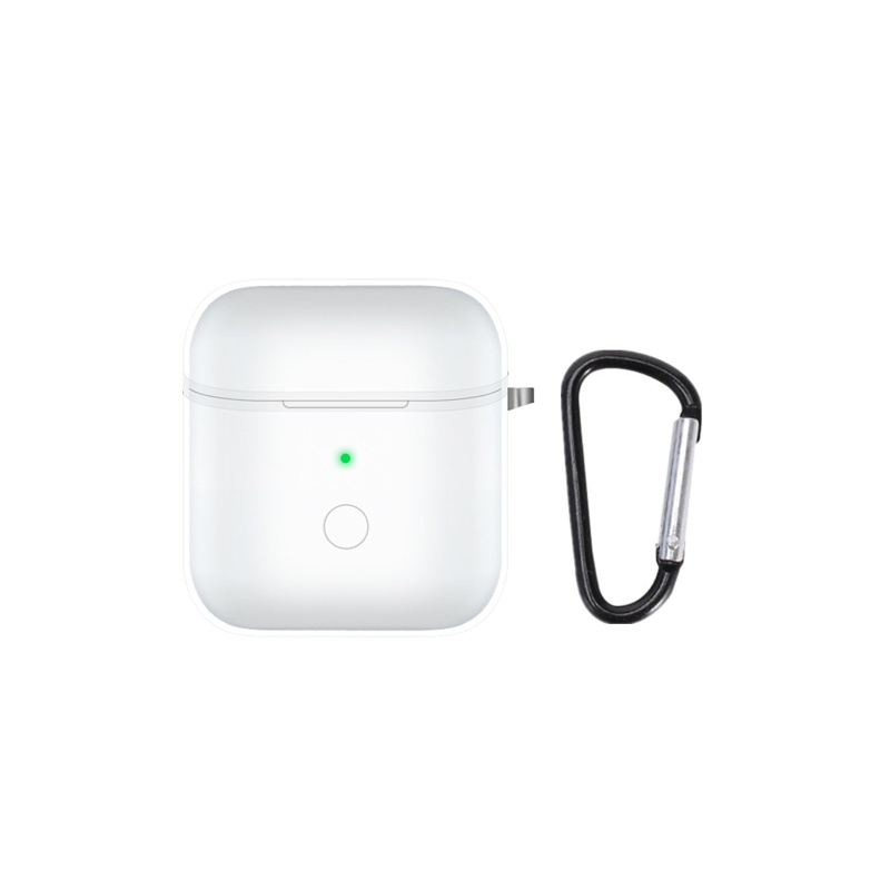 Vỏ Bọc Bảo Vệ Hộp Sạc Tai Nghe QCY T8 Bằng TPU Trong Suốt Giá Đỡ