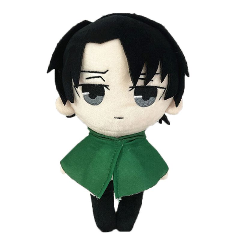 Đồ chơi nhồi bông Hình Levi Ackerman Trong Attack On Titan Kích Thước 20cm