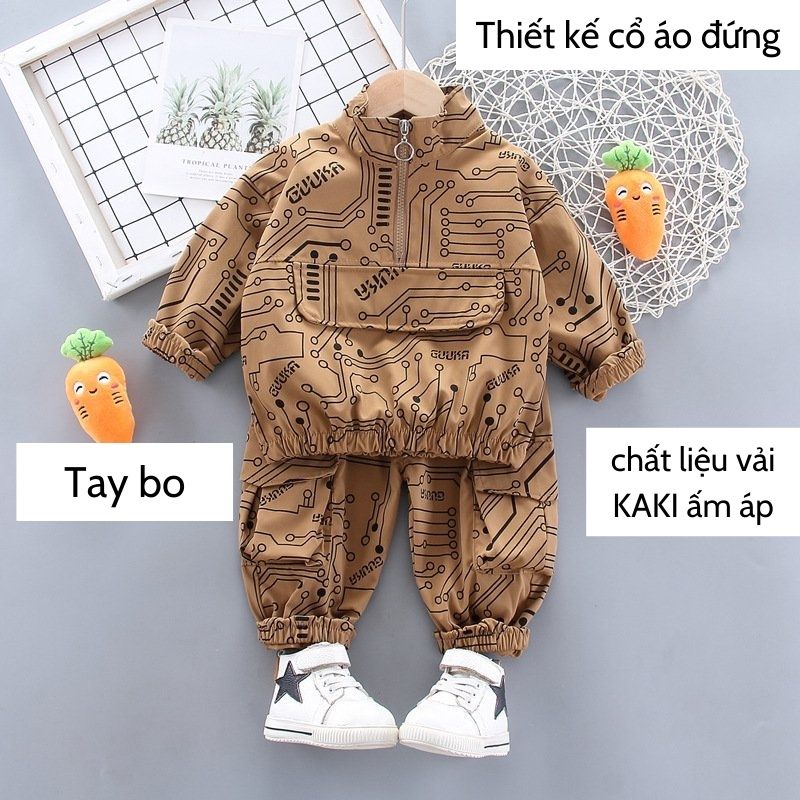 Đồ bộ bé gái phong cách thể thao cổ kéo khóa siêu xinh hàng Quảng Châu cao cấp JIMADO E2.085.HO.90