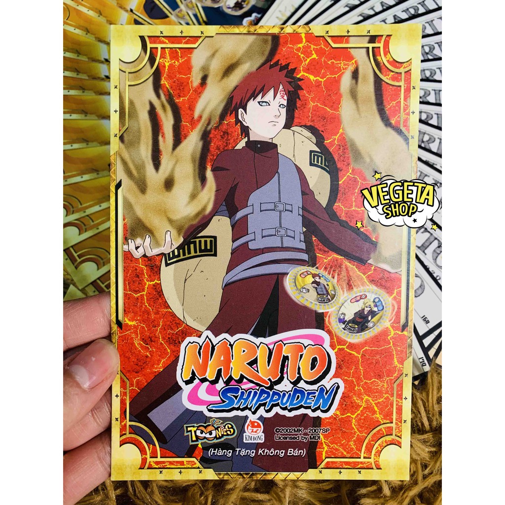 Postcard Naruto - Full bộ 6 Postcard nhân vật trong truyện tranh Naruto - NXB Kim Đồng