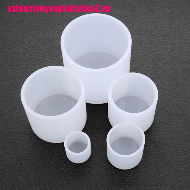 Khuôn Silicone Làm Nến Thủ Công Hình Trụ Cỡ Nhỏ
