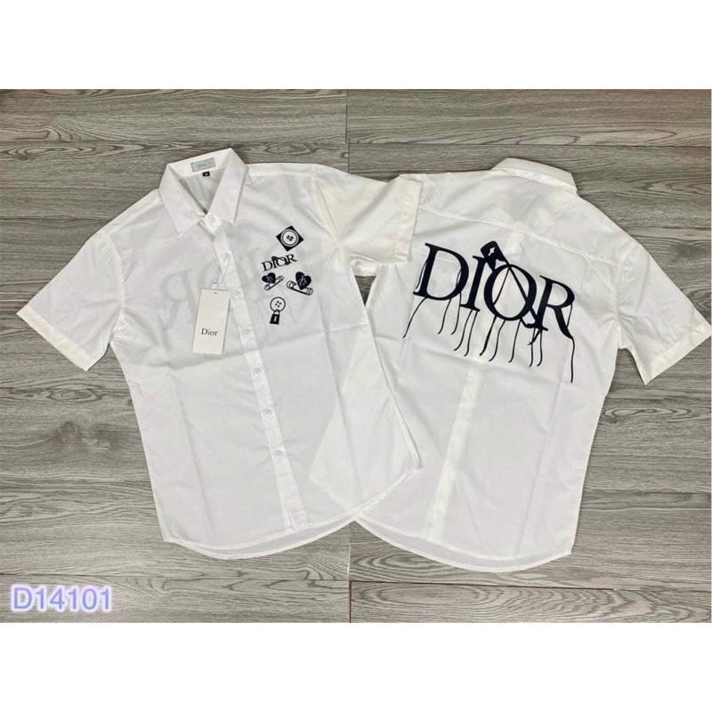 Áo sơ mi nam ngắn tay Dior hot hit 2021_Chất lụa mềm mại | BigBuy360 - bigbuy360.vn